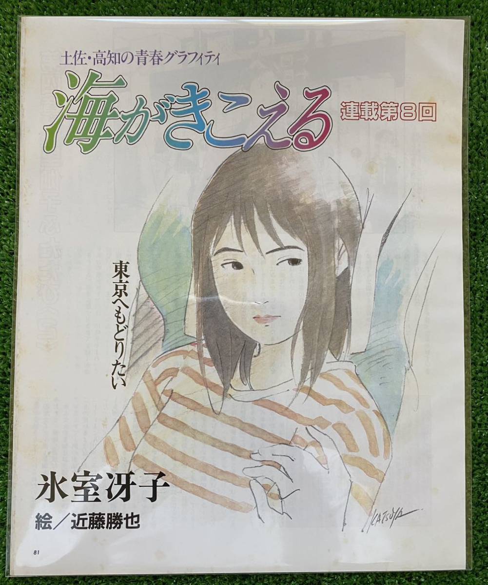 激レア】海がきこえる 全23話 氷室冴子 アニメージュ ジブリ 宮崎駿