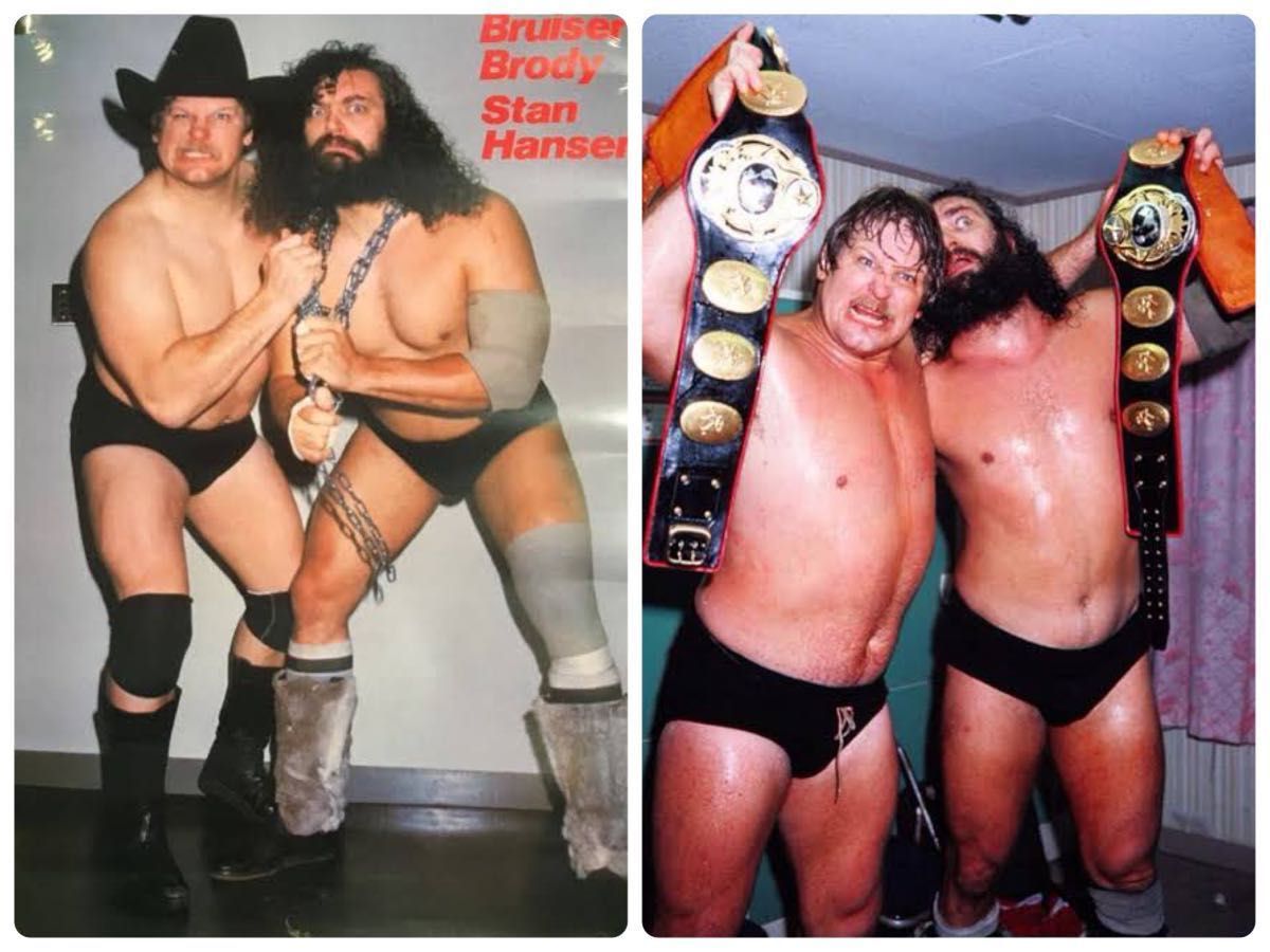 16dソフビコレクション スタン・ハンセン&ブルーザー・ブロディ