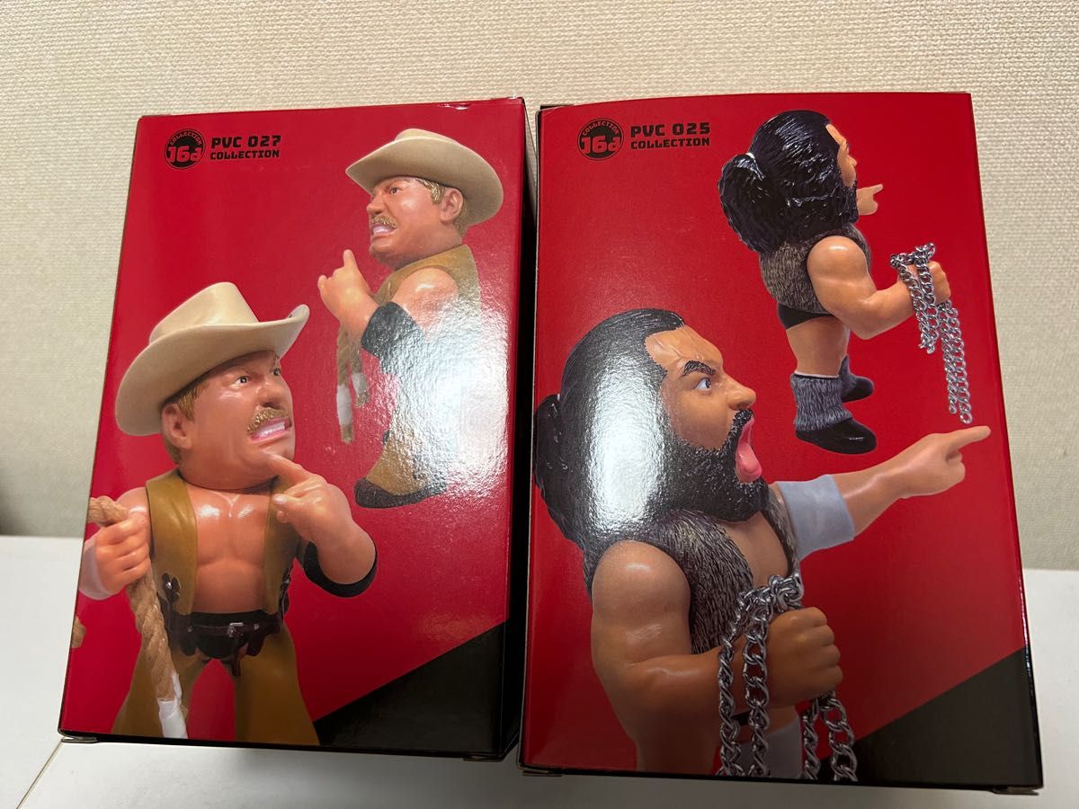 16dソフビコレクション スタン・ハンセン&ブルーザー・ブロディ