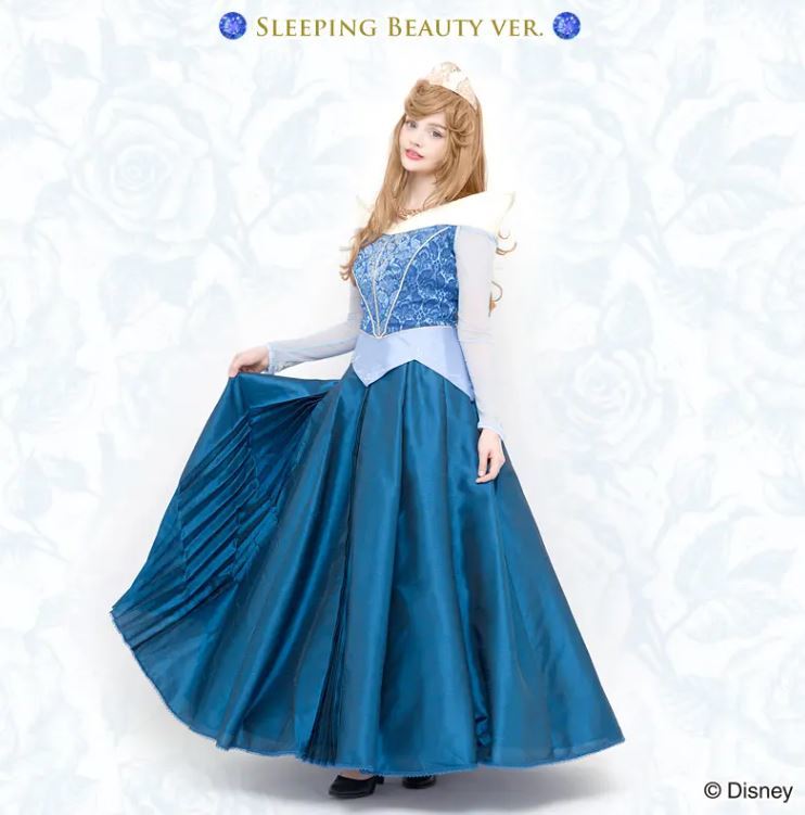 シークレットハニー オーロラ姫 ドレス 仮装 衣装 コスプレ 大人