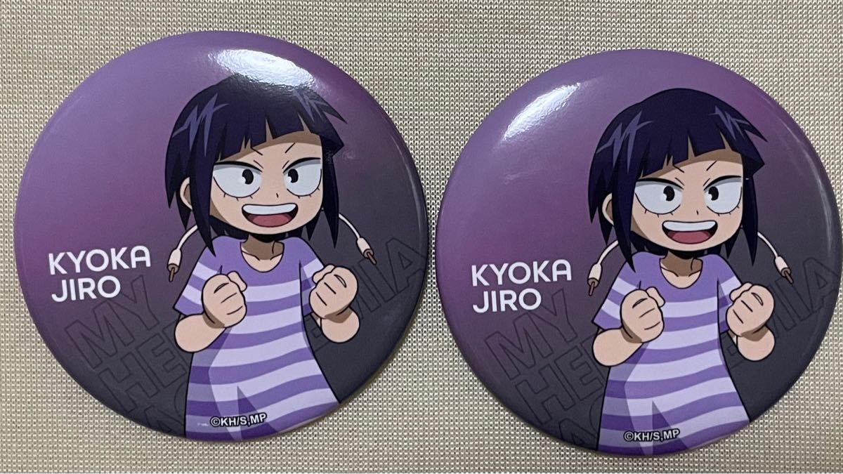 僕のヒーローアカデミア ヒロアカ 耳郎響香 幼少期缶バッジ2点セット