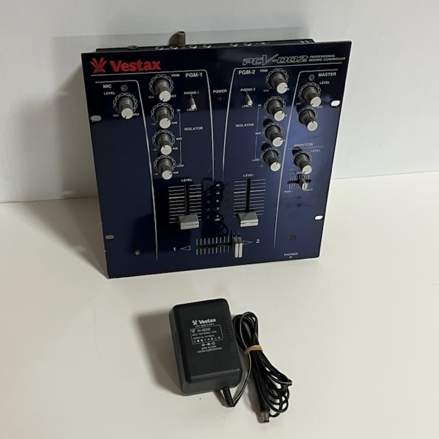 Yahoo!オークション - Vestax ベスタクス DJ mixer PCV-002 ワンオーナ