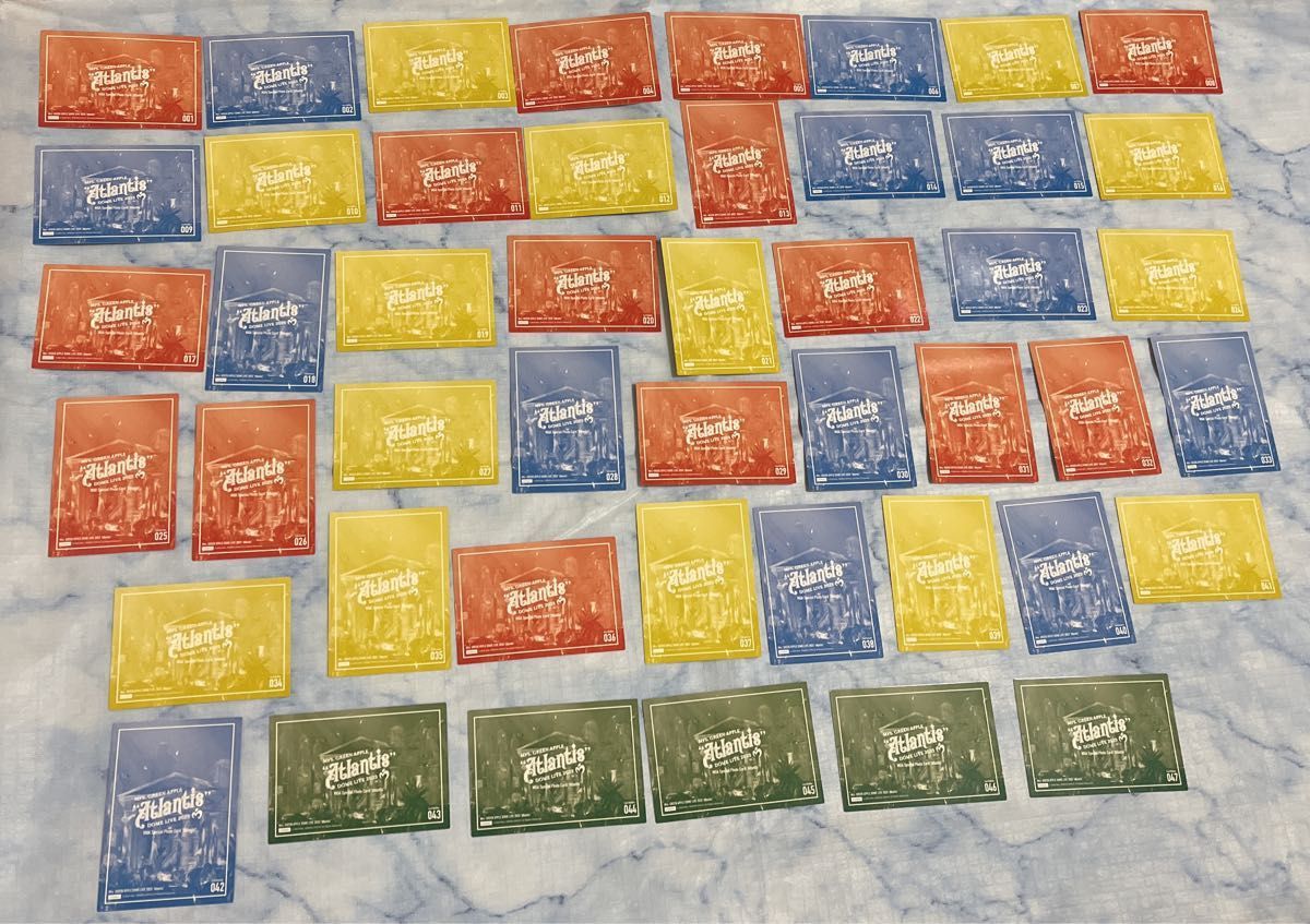 Mrs GREEN APPLE Atlantis フォトカード ドーム ノーマル コンプリート