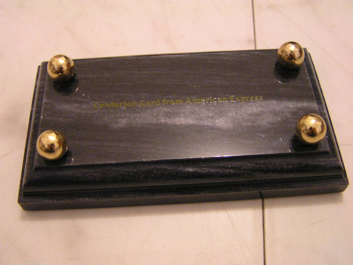 非売品】アメリカンエキスプレス天然大理石万華鏡