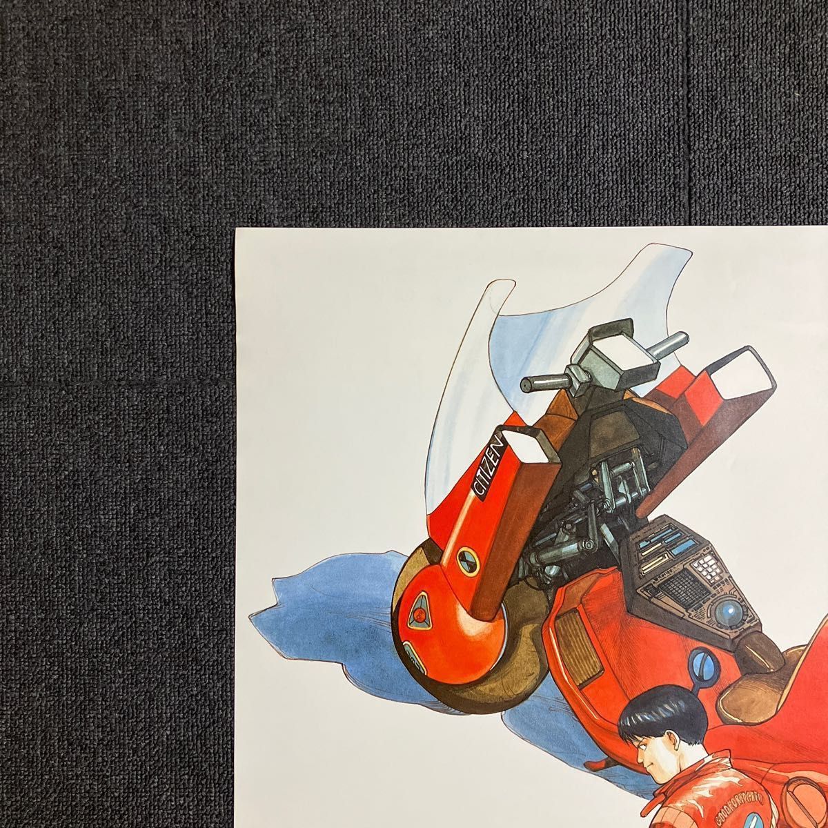 映画『AKIRA』販促ポスター 88年 金田 バイク 大友克洋 非売品 国際