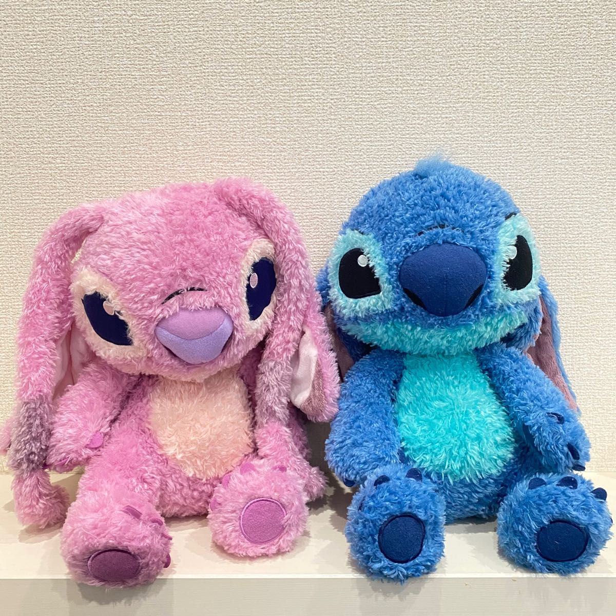 東京ディズニーリゾート限定 スティッチ エンジェル ぬいぐるみ大 2点