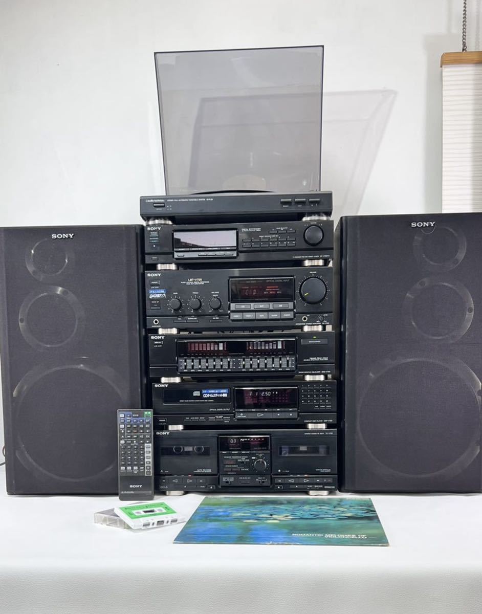 Yahoo!オークション - 内蔵BT付きSONY システムコンポ LBT-V725中古完
