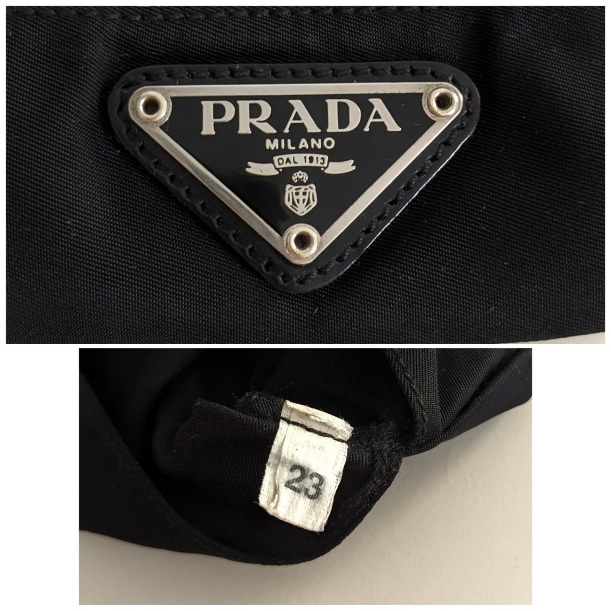 美品 PRADA プラダ ナイロン ポケット ティッシュケース カバー 小物