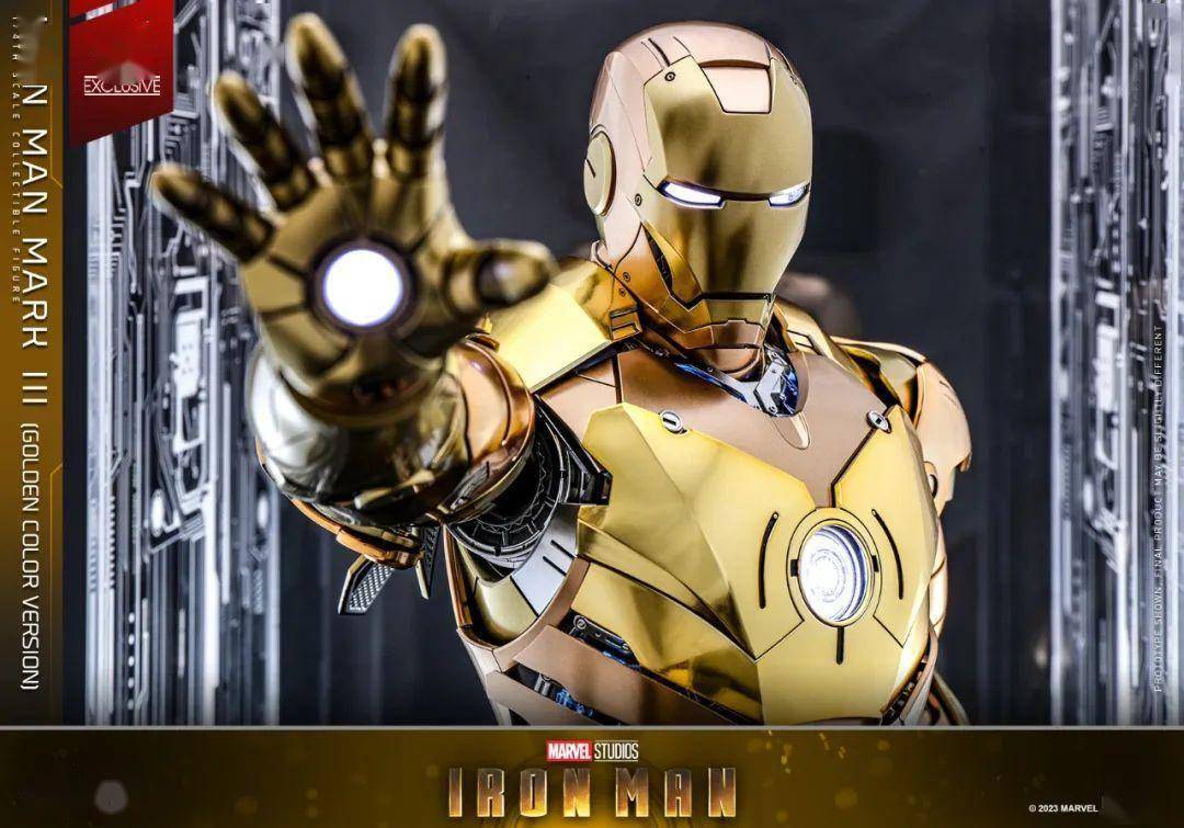 Yahoo!オークション - ホットトイズ 1/4 アイアンマン・マーク3 ゴール