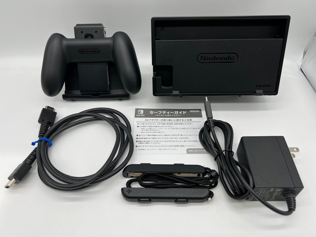 ほぼ完品・液晶美品】Nintendo Switch 本体 新型 拡張バッテリー
