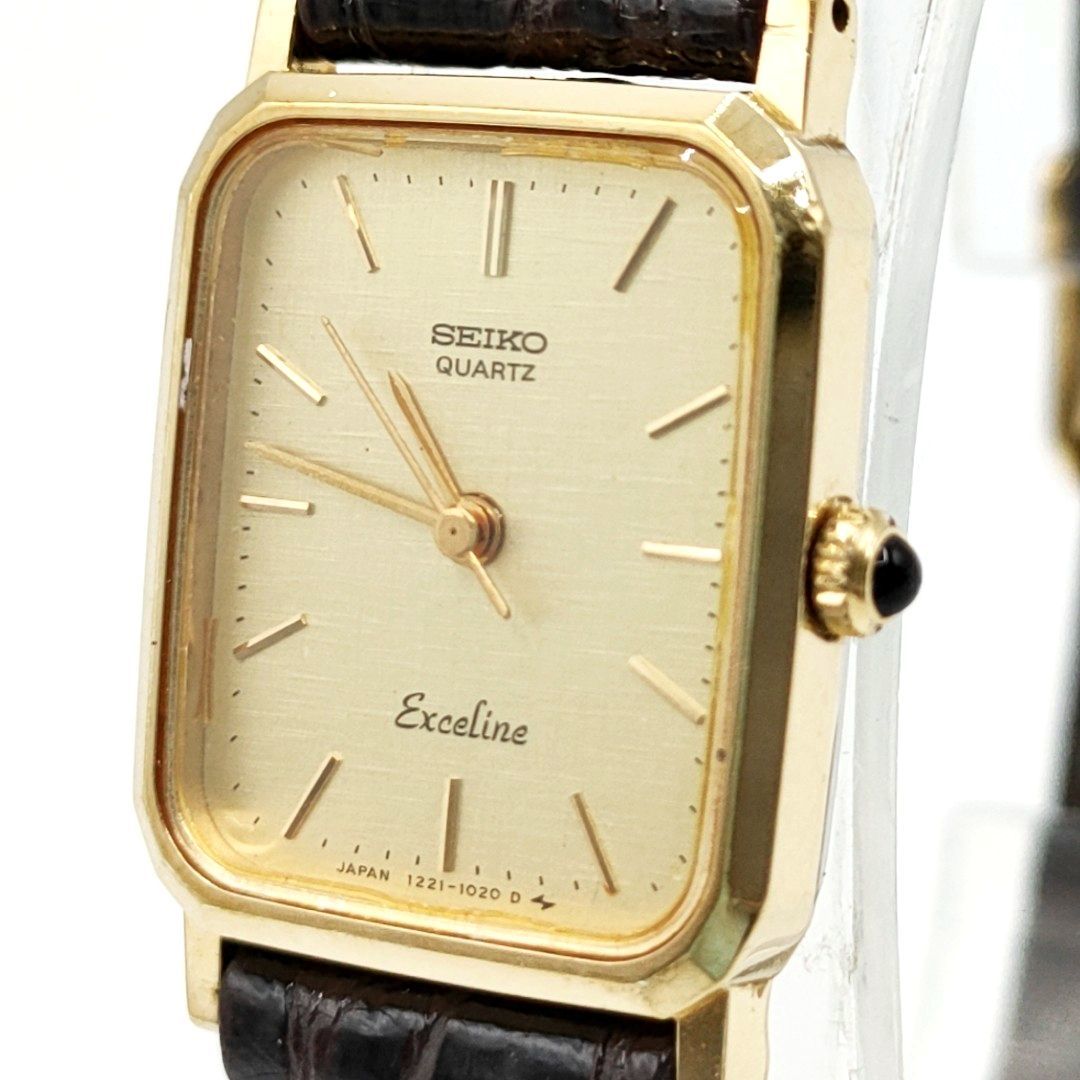 電池切れ】SEIKO セイコー EXCELINE エクセリーヌ クォーツ 腕時計