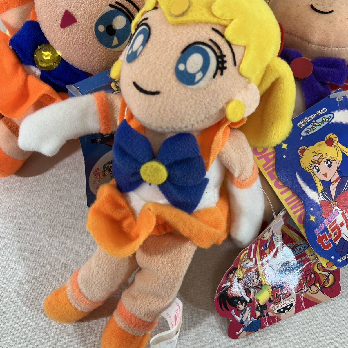 1994年 非売品 美少女戦士セーラームーン ぬいぐるみ 7体 まとめ