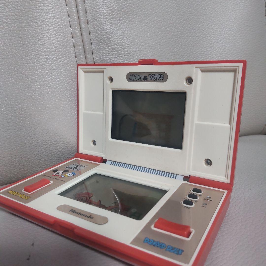 Yahoo!オークション - 任天堂 ゲームウォッチ ミッキー＆ドナルド マ