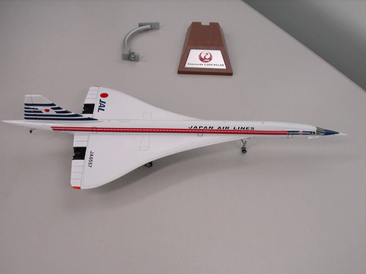 JAL 幻のコンコルド 金属模型 CONCORDE JAL 幻のコンコルド 金属模型