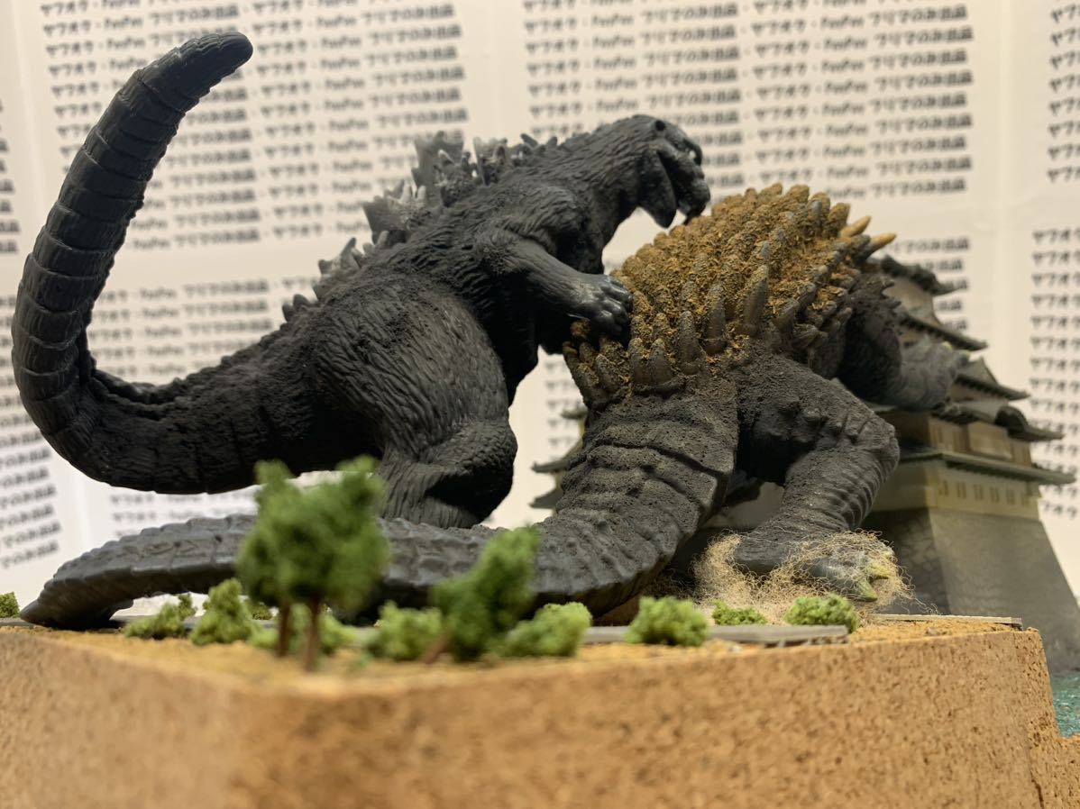 送料無料 ジオラマ「ゴジラの逆襲 ゴジラvsアンギラス」｜Yahoo!フリマ
