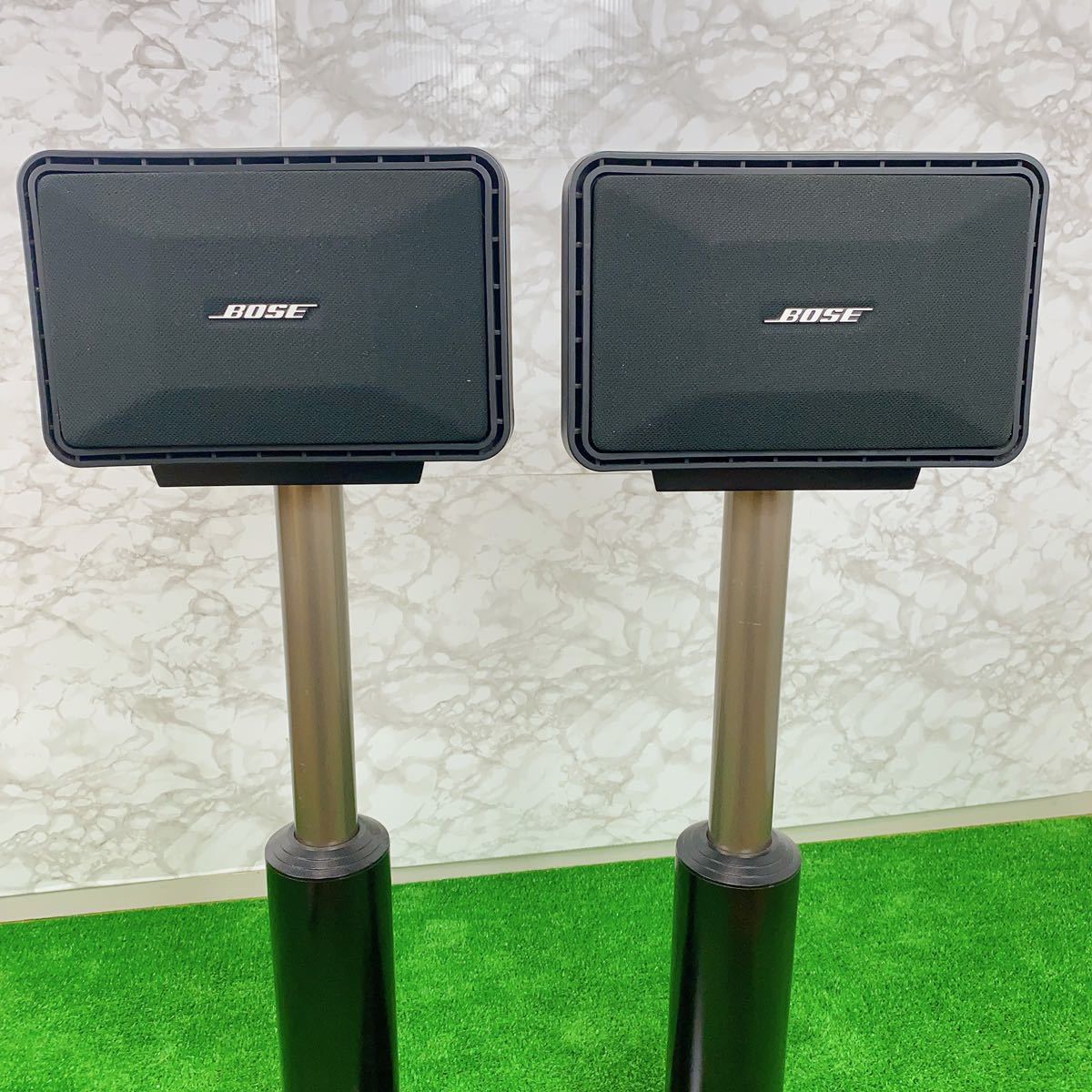 BOSE 101MM 連番 白ロゴ 鳥マーク スピーカー スタンド PS-15｜Yahoo