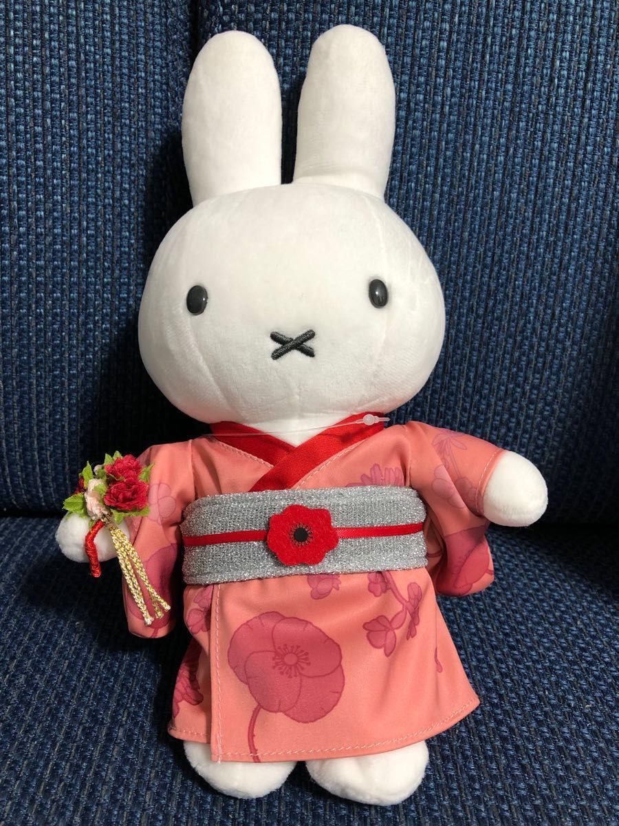 ミッフィースタイル姫路店限定 花かんざしミッフィー ぬいぐるみ 和服
