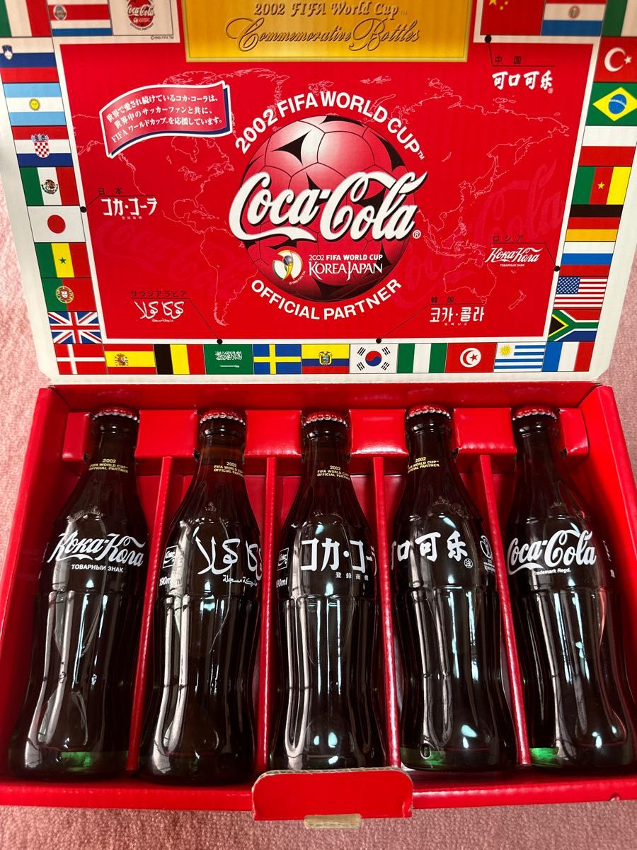 コカコーラ 2002FIFAワールドカップ記念ボトル(非売品)｜Yahoo!フリマ