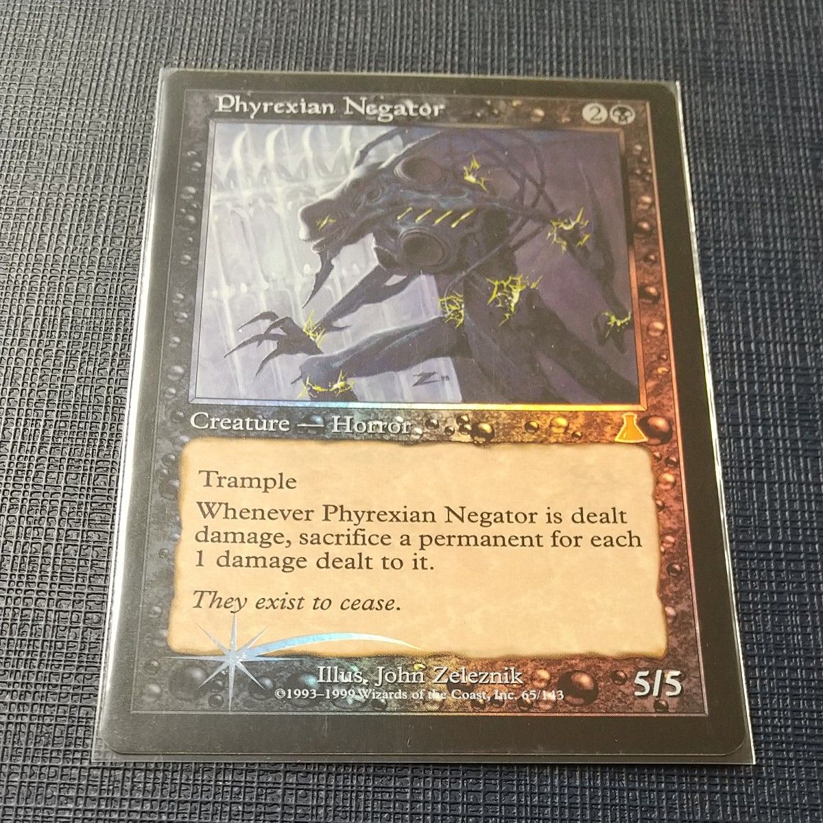 MTG】Phyrexian Negator(ファイレクシアの抹殺者)foil｜Yahoo!フリマ