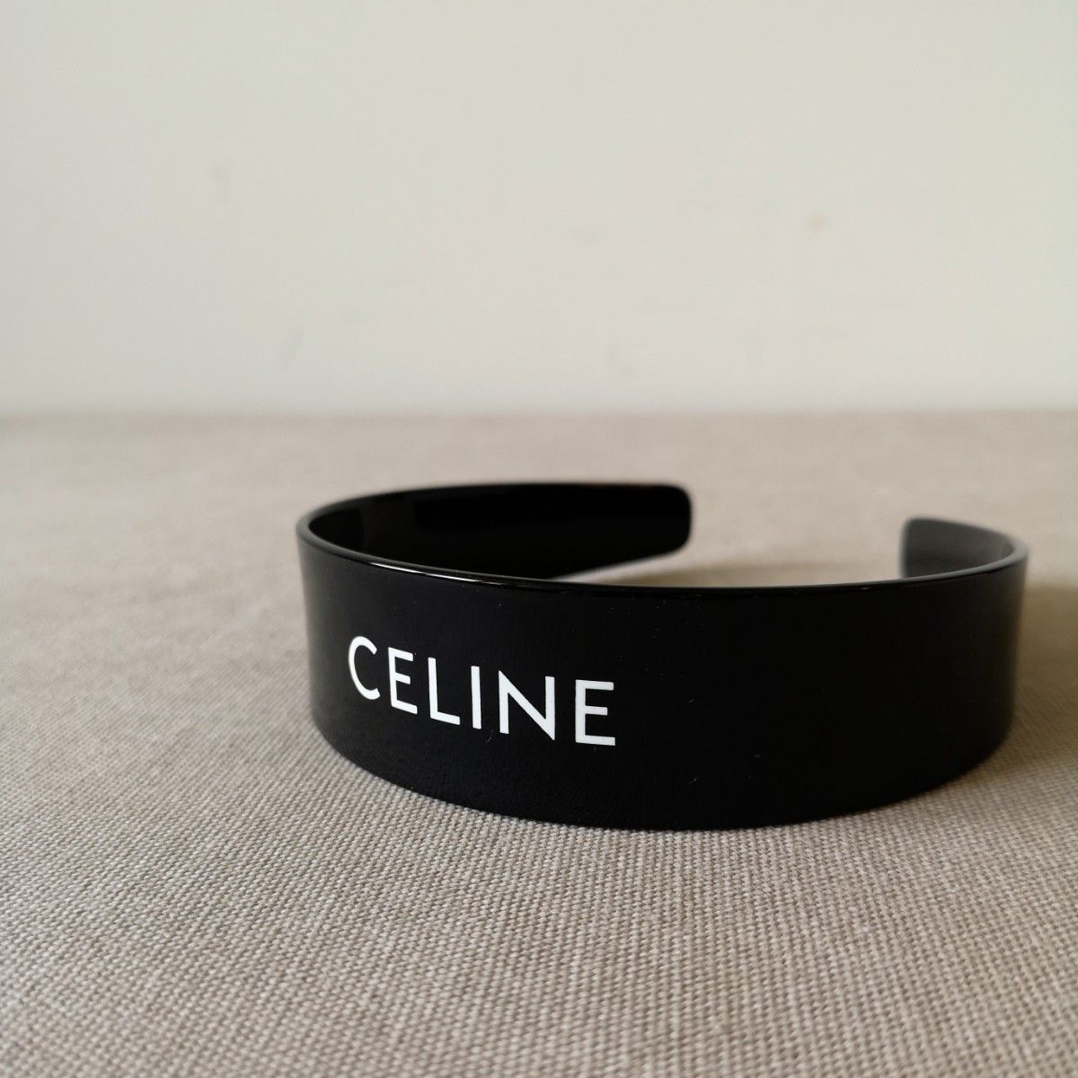 CELINE / セリーヌ ロゴ カチューシャ ヘアバンド ヘアアクセサリー