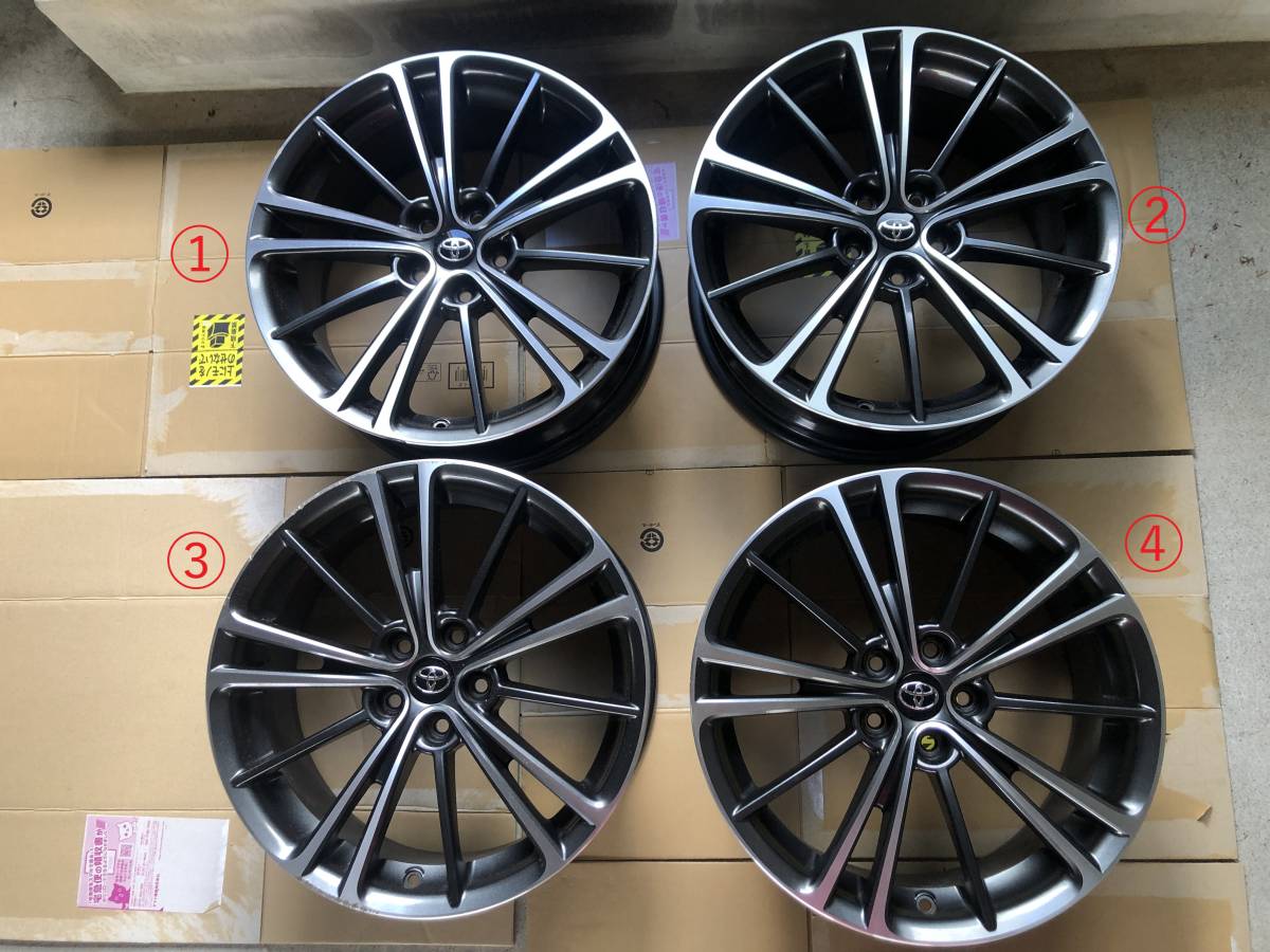 Yahoo!オークション - 86/BRZ ZN6/ZC6 前期純正ホイール 17インチ 7J＋