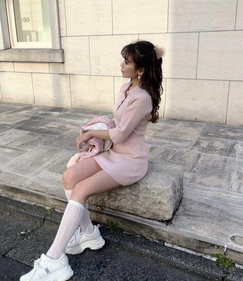 トリートユアセルフ treaturself ピンク ワンピ ワンピース ミニ