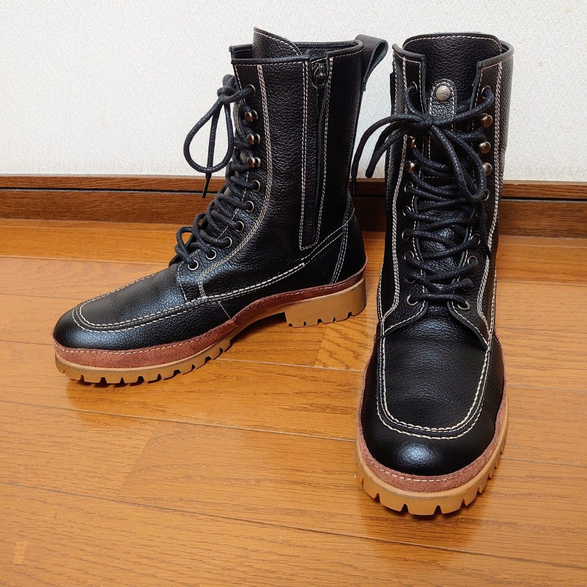 試着のみ クシタニ KUSHITANI モカシンブーツ 定価￥46200 Danner