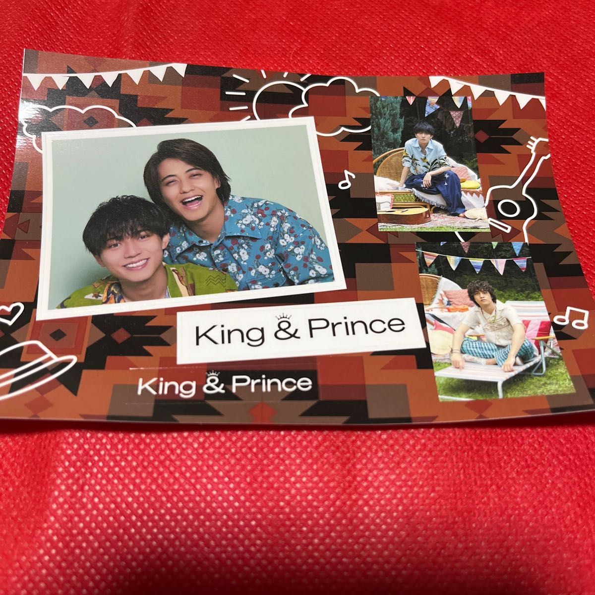 新品 未開封】King & Prince ピース Dear Tiara盤 特典シール付き CD