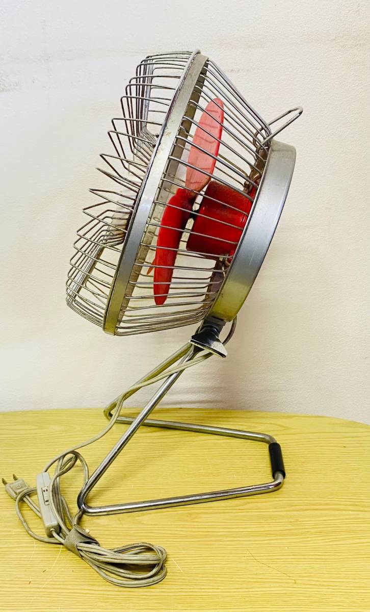 Yahoo!オークション - 1円出品〜HITACHI レトロ扇風機 D-443 昭和レト