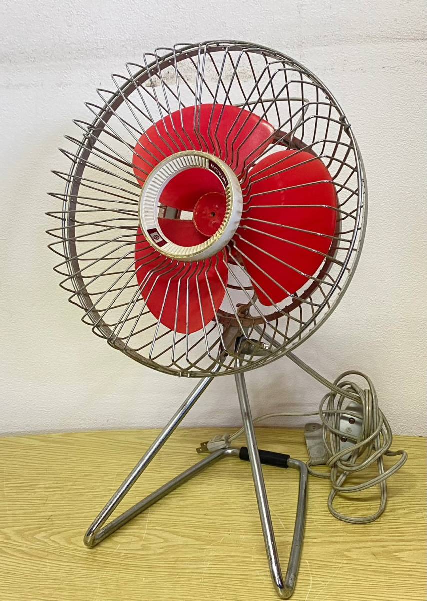 Yahoo!オークション - 1円出品〜HITACHI レトロ扇風機 D-443 昭和レト