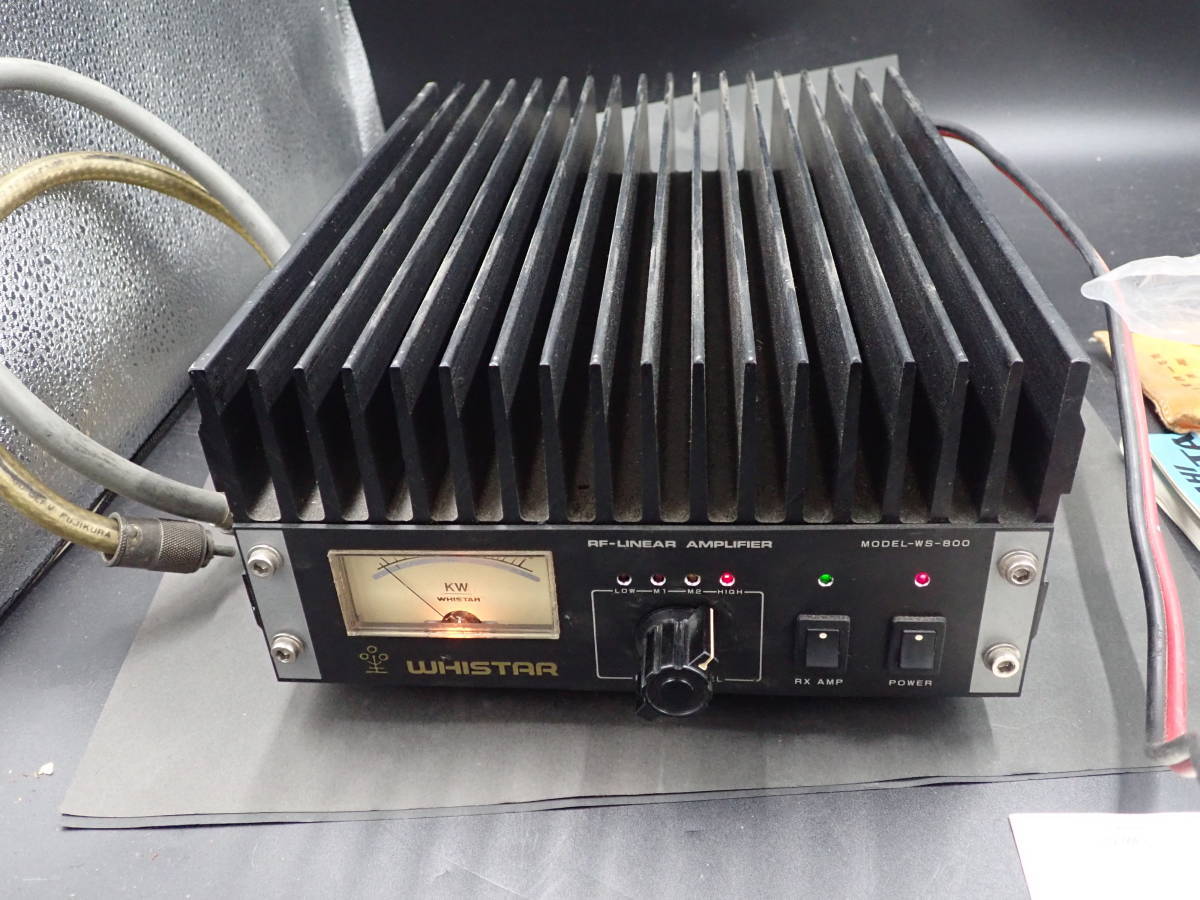 Yahoo!オークション - WHISTAR WS-800 12V-24Vリニアアンプ CB無線 28M