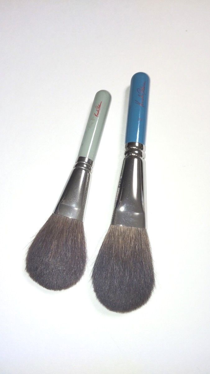 ケサランパサラン メイクブラシ 2種 フェイスパウダーブラシ チーク