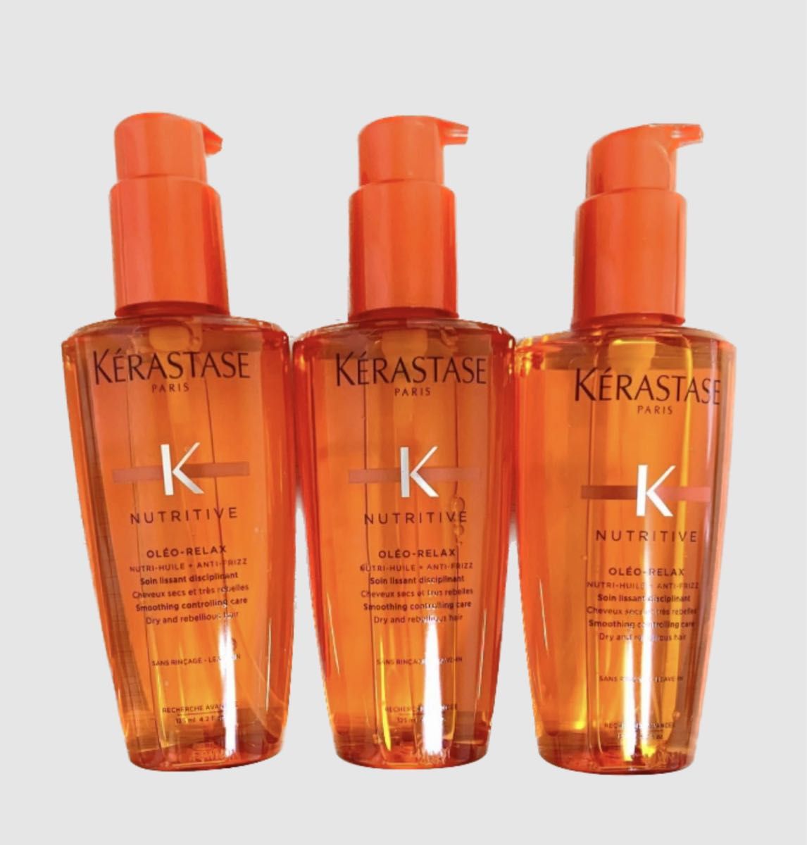 ケラスターゼ NU ソワンオレオリラックス 125ml 3本 正規品｜Yahoo