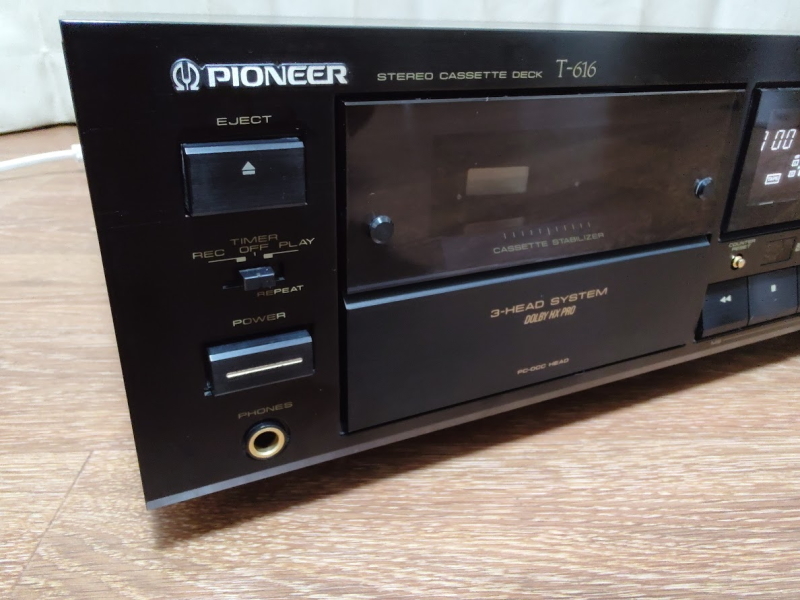 Yahoo!オークション - [整備済み] Pioneer T-616 3ヘッドカセットデッ