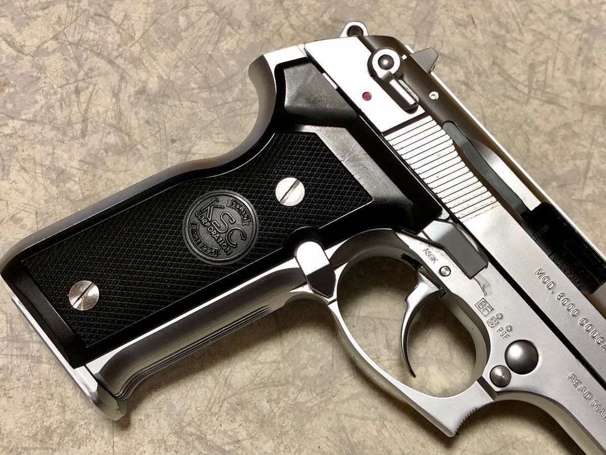 快調動作・程度良品 】KSC M8000 COUGAR F ベレッタ クーガー ガス