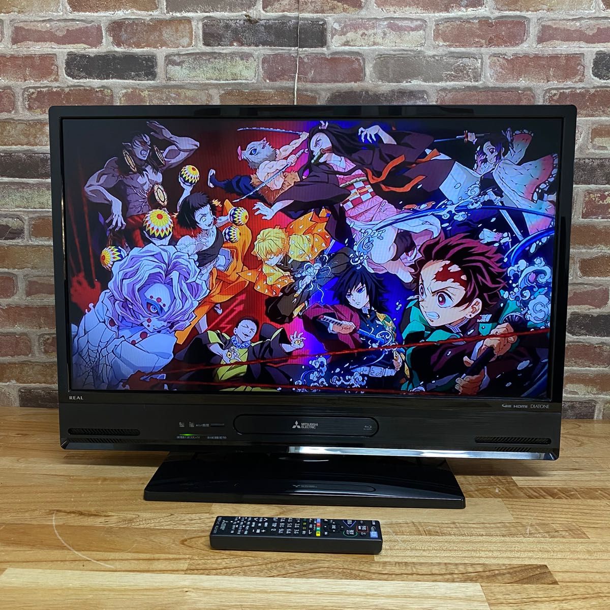 三菱 32V型 液晶テレビ 1TB HDD&ブルーレコーダー内蔵 REAL LCD
