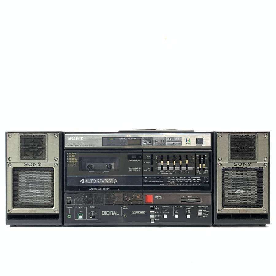 Yahoo!オークション - SONY ソニー CFD-5 スピーカー分離型CDラジカセ