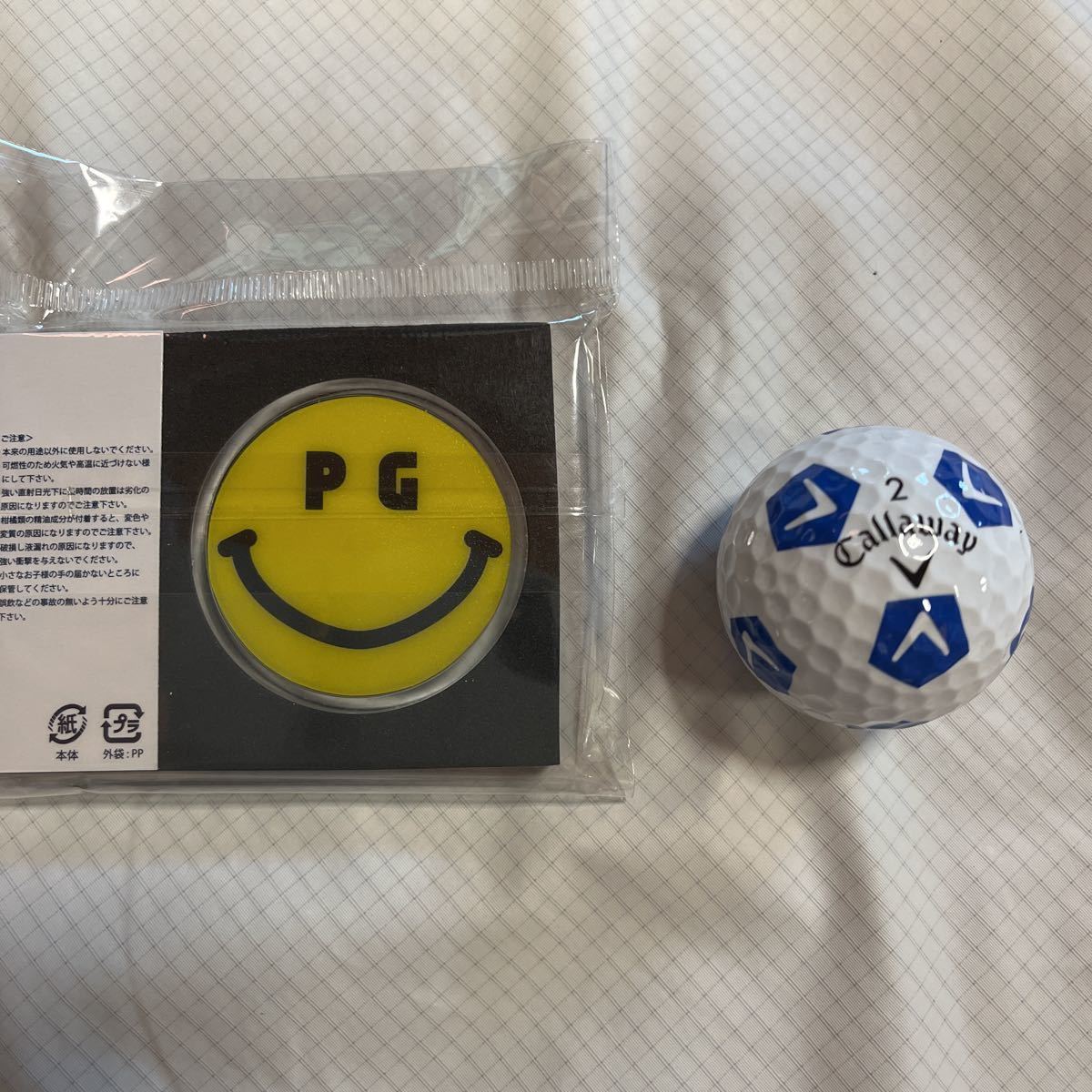 新品正規品 パーリーゲイツ ニコちゃん マーカー 水平機能付き 大きい