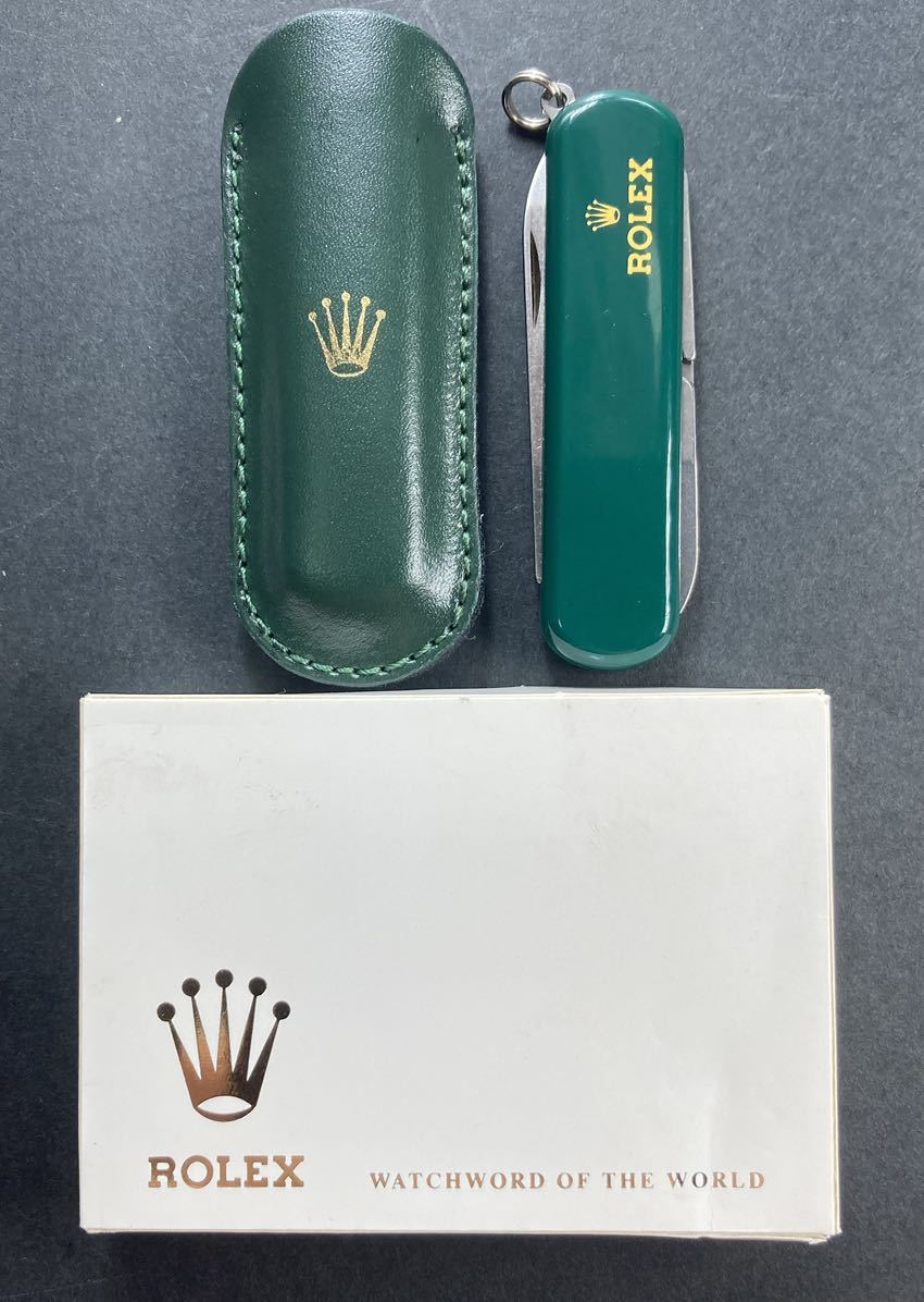ロレックス キーホルダー ノベルティ 未使用 箱付き グリーン