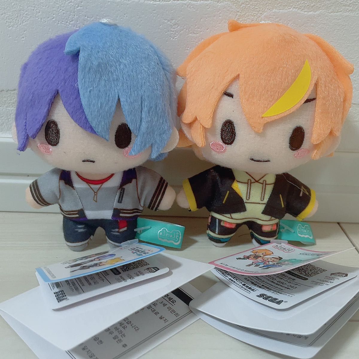 プロセカ ふわぷち マスコット 東雲彰人 青柳冬弥 ぬいぐるみ｜Yahoo