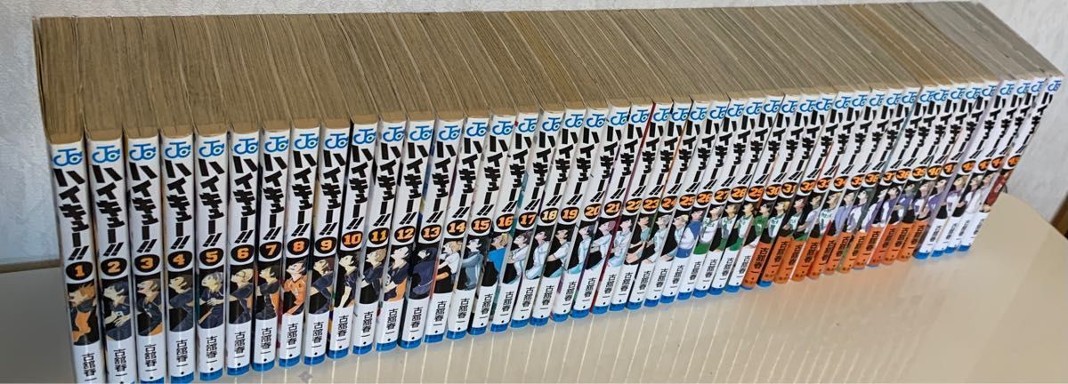 ハイキュー 漫画 全巻セット(1〜45巻)｜Yahoo!フリマ（旧PayPayフリマ）