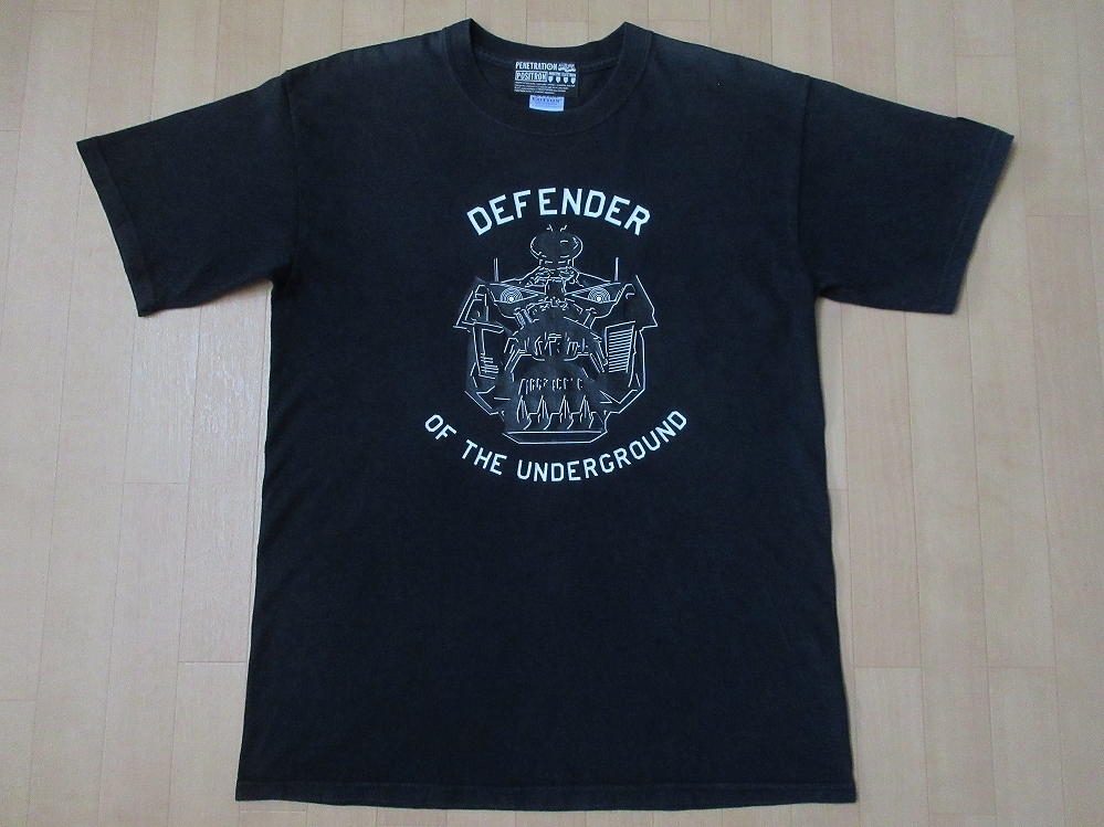 マッドカプセルマーケッツ限定Tシャツ黒Mホワイトクラッシャー マッド