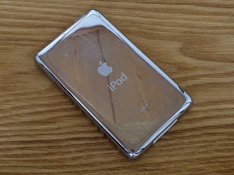 iPod Classic 第6世代 80GB A1238 シルバー モデル MB029J 動作良好