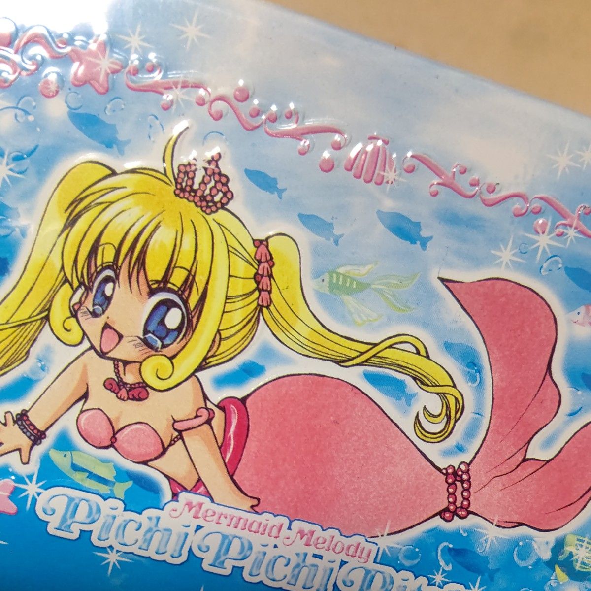 なかよし 付録 ぴちぴちピッチ ピュア 缶ケース 花森ぴんく 2003年