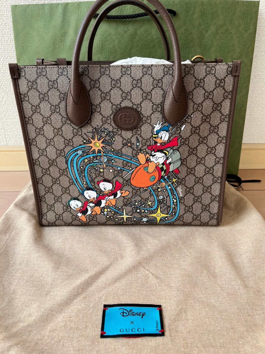 グッチ ディズニー ドナルド 限定品 バッグ GUCCI Disney トート