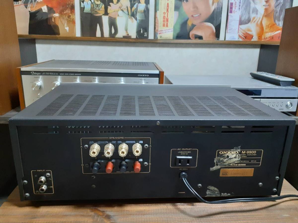 Yahoo!オークション - 【完動品 整備品】ONKYOオンキョー パワーアンプ