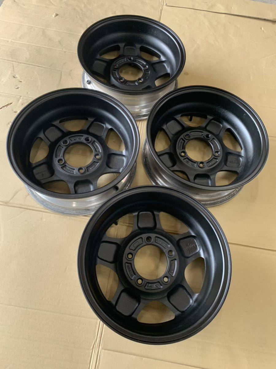 Yahoo!オークション - スズキ ジムニー ja11 エンケイ ホイール 逆履き