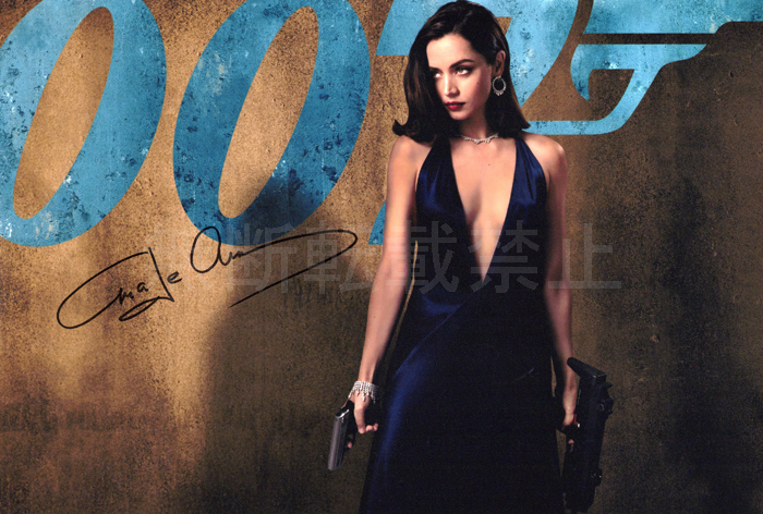 Yahoo!オークション - アナ・デ・アルマス 直筆サインフォト/写真 007