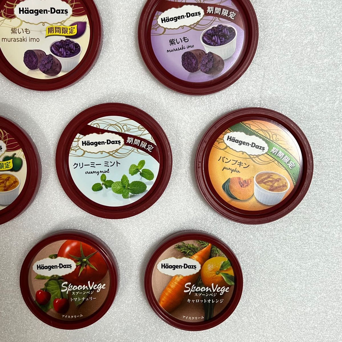 ハーゲンダッツ 蓋 野菜 期間限定 7個｜Yahoo!フリマ（旧PayPayフリマ）