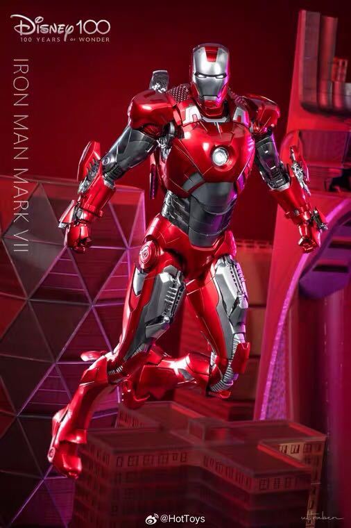 激レア ホットトイズ アイアンマン マーク7 プラチナカラー D100 激